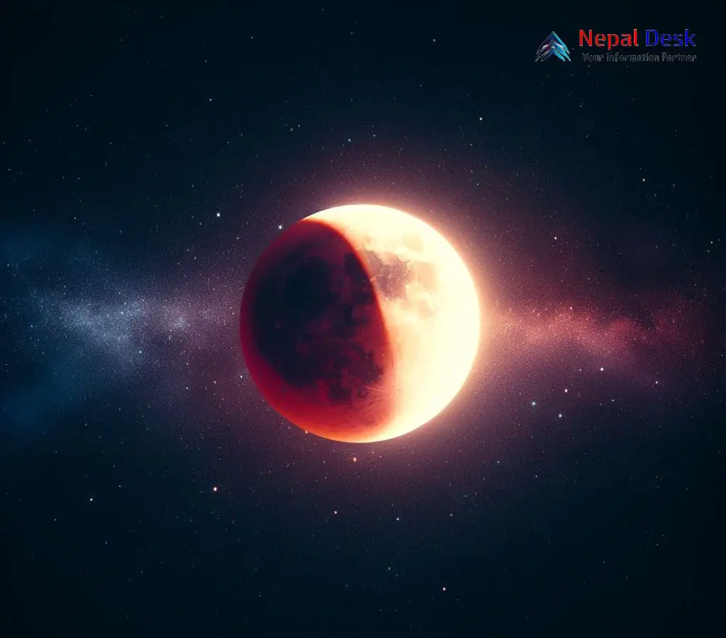 Partial Lunar Eclipse Nepal & Many Countries to Witness the Event